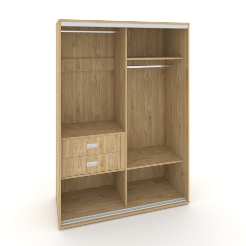 Корпус 2-х секционного шкафа низкого L=1800мм Maris SH.K2-8.2 K4 фото 2