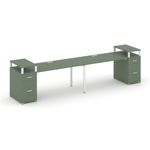 Бенч-система на 2 места с 2 опорными тумбами Concept CN.ORS-429 Бенч-система на 2 места с 2 опорными тумбами Concept CN.ORS-429