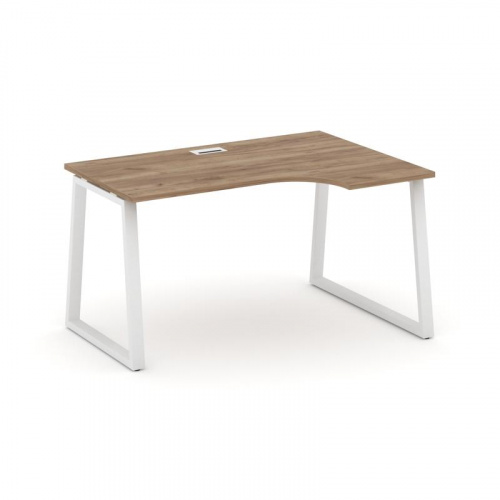 Style Project Стол рабочий эргоном. SN-6T1.SPA-001(R) Акация Лорка/Металл Антрацит/Заглушка Пластик фото 11 Style Project Стол рабочий эргоном. SN-6T1.SPA-001(R) Акация Лорка/Металл Антрацит/Заглушка Пластик фото 11