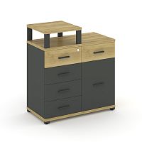 Тумба приставная с 5 ящиками Concept CN.TSP-017 A