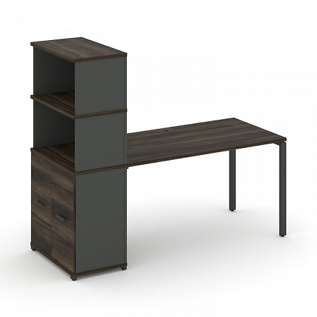 Стол офисный с опорным распашным шкафом Concept CN.SP-232