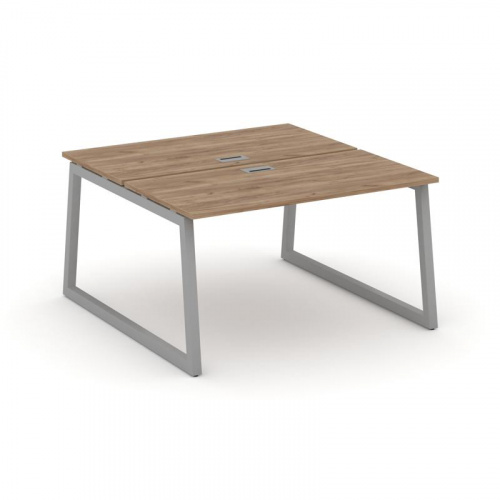 Style Project Рабочая станция 2-х сторон. SN-5T1.DRS-013 Акация Лорка/Металл Антрацит/Заглушка Пласт фото 9