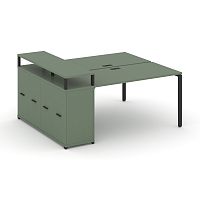 Бенч-система с опорным распашным шкафом Concept CN.DRS-223