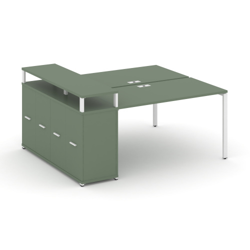 Бенч-система с опорным распашным шкафом Concept CN.DRS-224