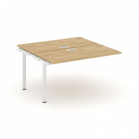 Style Project Проходной наб. элем. SN-6P.DNRS-014 Тиквуд Светлый/Металл Белый 1580*1432*750