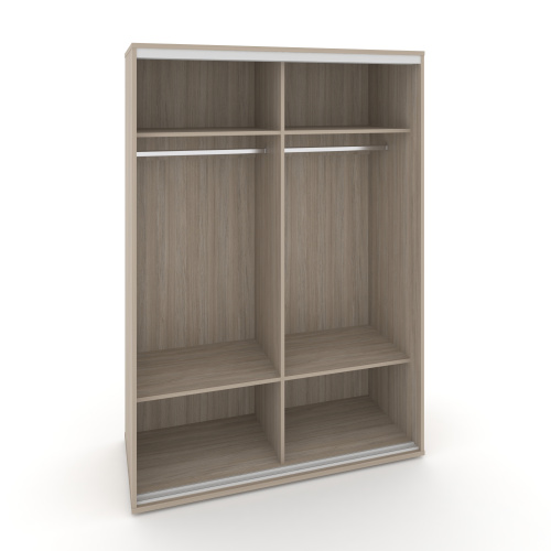 Корпус 2-х секционного шкафа низкого L=1600мм Maris SH.K2-6.2 K2 фото 3