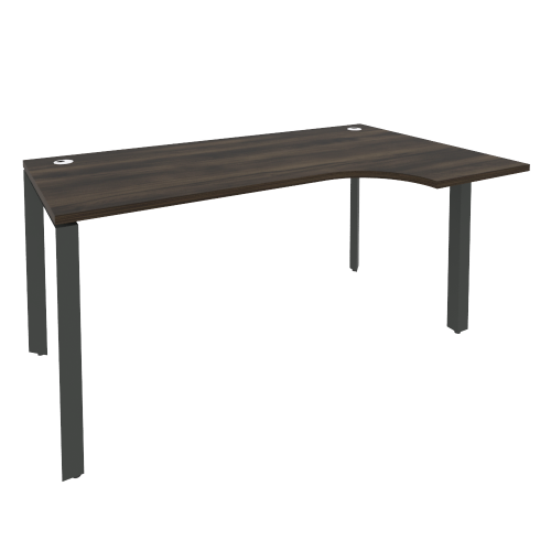 Стол эргономичный на П-обр. м/к Onix O.MP-SA-1 (R) фото 4