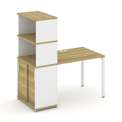 Стол офисный с опорным шкафом-купе Concept CN.SP-241 фото 3 Стол офисный с опорным шкафом-купе Concept CN.SP-241 фото 3