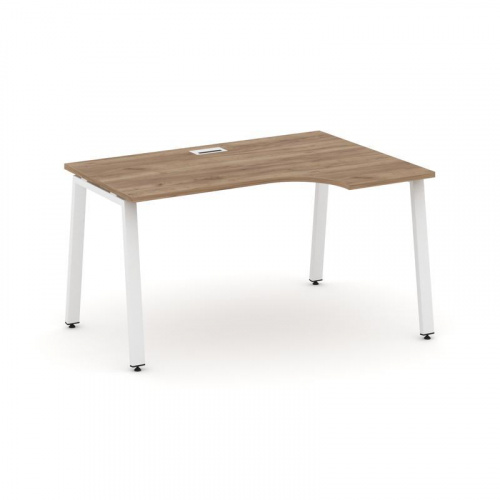 Style Project Стол рабочий эргоном. SN-6A.SPA-021(R) Белый/Металл Антрацит 1380*800/980*750 фото 20 Style Project Стол рабочий эргоном. SN-6A.SPA-021(R) Белый/Металл Антрацит 1380*800/980*750 фото 20