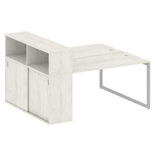 Бенч-система с шкафом-купе на О-обр. м/к Metal System Quattro 40БО.РС-СШК-2.3 фото 9