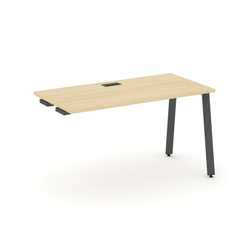 Style Project Стол-приставка к опор. элем. SN-6A.OPRS-012 Дуб Наварра/Металл Антрацит 1180*700*750 фото 19