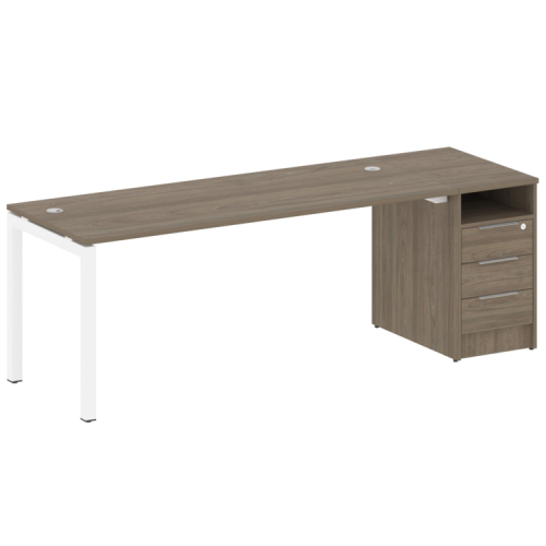 Бенч-система с тумбой на П-обр. м/к Metal System Quattro 50БП.РС-СТП-1.5 фото 2 Бенч-система с тумбой на П-обр. м/к Metal System Quattro 50БП.РС-СТП-1.5 фото 2