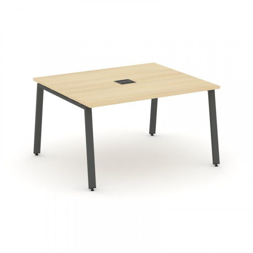 Style Project Стол переговорный SN-6A.SPRG-032 Дуб Наварра/Металл Антрацит 1180*1180*750 фото 20