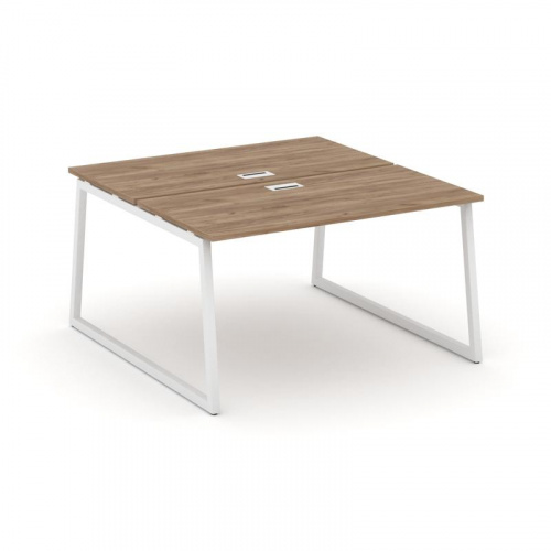 Style Project Рабочая станция 2-х сторон. SN-4T1.DRS-024 Акация Лорка/Металл Антрацит/Заглушка Пласт фото 16