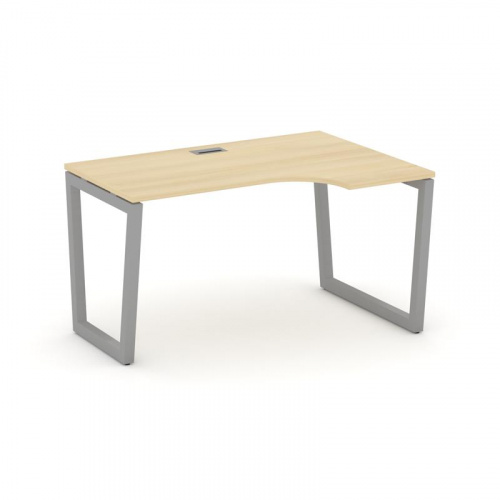 Style Project Стол рабочий эргоном. SN-5T2.SPA-002(R) Акация Лорка/Металл Антрацит/Заглушка Пластик фото 20