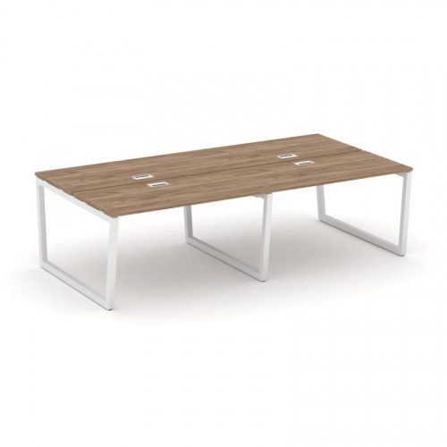 Style Project Рабочая станция 2-х сторон. SN-5T2.DRS-044 Акация Лорка/Металл Антрацит/Заглушка Пласт фото 11