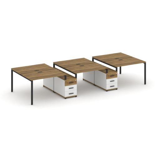 Бенч-система на 6 мест с 2 опорными тумбами Concept CN.DRS-334 фото 7 Бенч-система на 6 мест с 2 опорными тумбами Concept CN.DRS-334 фото 7