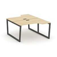 Style Project Рабочая станция эргоном. SN-5T2.DRPA-022 Акация Лорка/Металл Антрацит/Заглушка Пластик