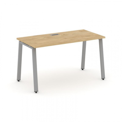 Style Project Стол письменный SN-6A.SP-004 Дуб Табак/Металл Белый 1580*600*750 фото 4