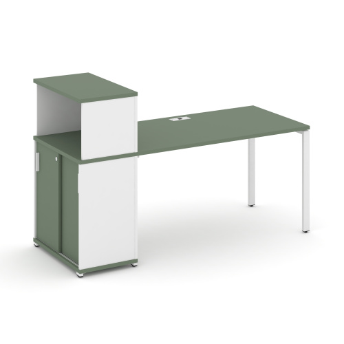 Стол офисный с опорным шкафом-купе Concept CN.SP-237
