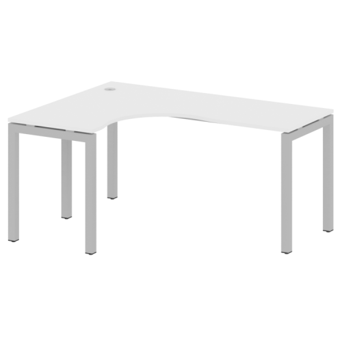 Стол криволинейный левый на П-обр. м/к Metal System Quattro 50БП.СА-4 (L) фото 14 Стол криволинейный левый на П-обр. м/к Metal System Quattro 50БП.СА-4 (L) фото 14