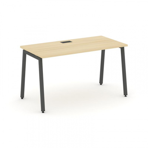 Style Project Стол письменный SN-4A.SP-004 Дуб Табак/Металл Белый 1580*600*750 фото 26