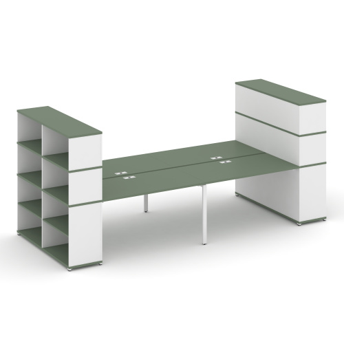 Бенч-система с опорными стеллажами Concept CN.DRS-260