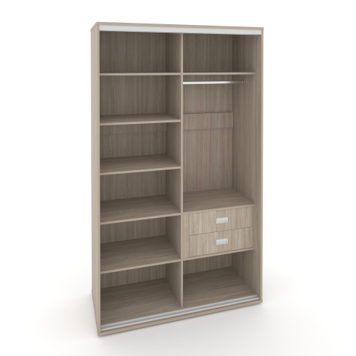 Корпус 2-х секционного шкафа высокого L=1300мм Maris SH.K2-3.1 K3 фото 3 Корпус 2-х секционного шкафа высокого L=1300мм Maris SH.K2-3.1 K3 фото 3