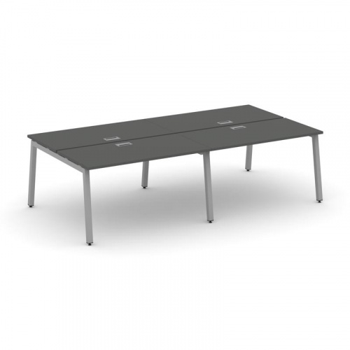 Style Project Рабочая станция 2-х сторон. SN-5A.DRS-043 Дуб Наварра/Металл Белый 2760*1432*750 фото 6