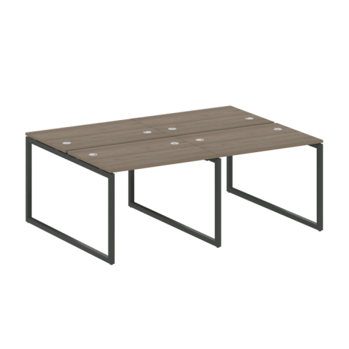 Бенч-система на 4 места на О-обр. м/к Metal System Quattro 40БО.СМ-4.1 фото 2 Бенч-система на 4 места на О-обр. м/к Metal System Quattro 40БО.СМ-4.1 фото 2