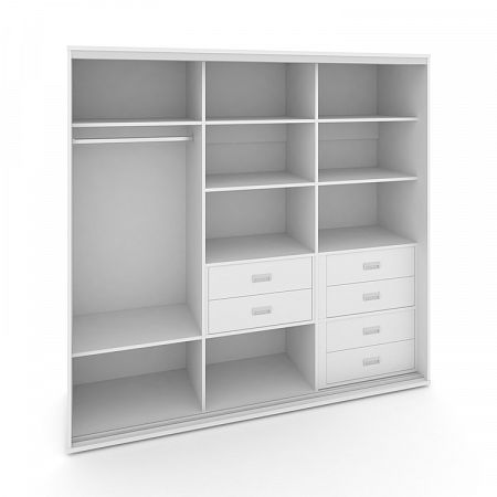 Корпус 3-х секционного шкафа низкого L=1919мм Maris SH.K3-3.2 K3