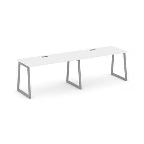 Style Project Рабочая станция 1 сторон. SN-4T1.ORS-024 Акация Лорка/Металл Антрацит/Заглушка Пластик фото 21