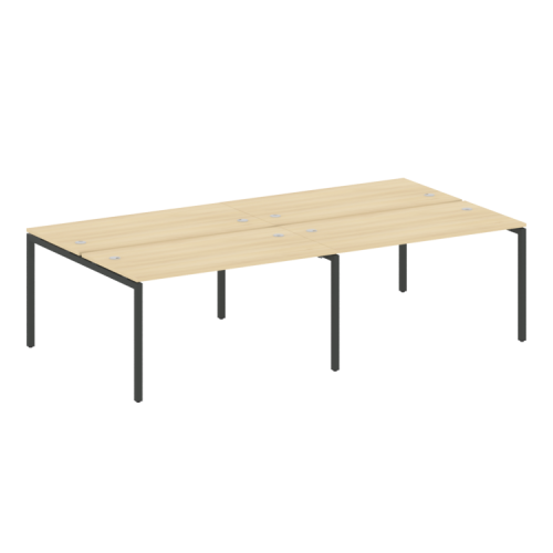 Бенч-система на 4 места на П-обр. м/к Metal System Quattro 40БП.СМ-4.3  фото 15