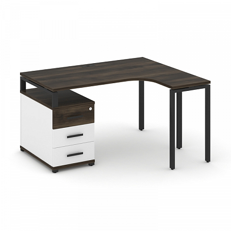 Стол эргономичный с опорной тумбой Concept CN.SA-301(R)