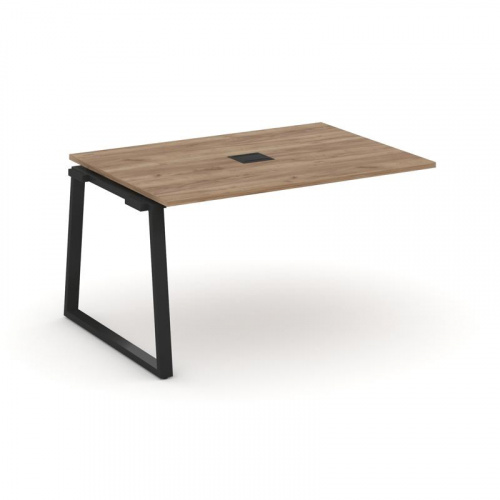 Style Project Проходной наб. элем. перег. стола SN-6T1.NSPRG-004 Акация Лорка/Металл Антрацит/Заглуш фото 8