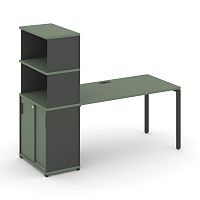 Стол офисный с опорным шкафом-купе Concept CN.SP-244