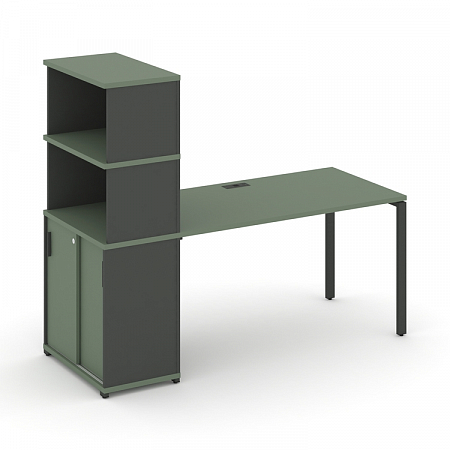 Стол офисный с опорным шкафом-купе Concept CN.SP-241