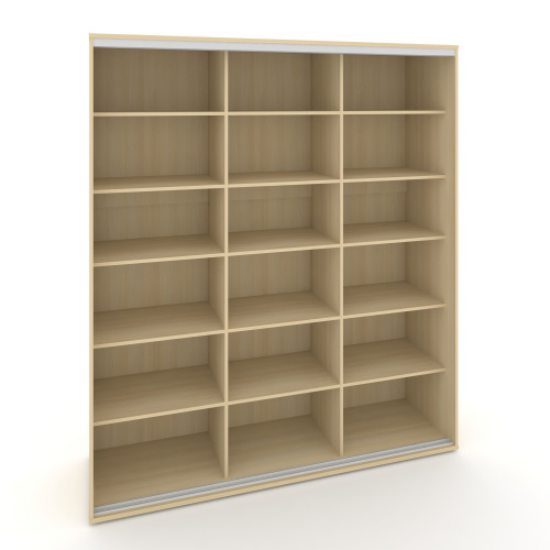 Корпус 3-х секционного шкафа высокого L=1919мм Maris SH.K3-3.1 K8