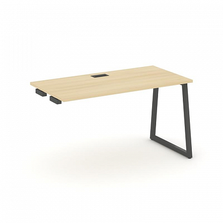 Style Project Стол-приставка к опор. элем. SN-4T1.OPRS-024 Акация Лорка/Металл Антрацит/Заглушка Пла