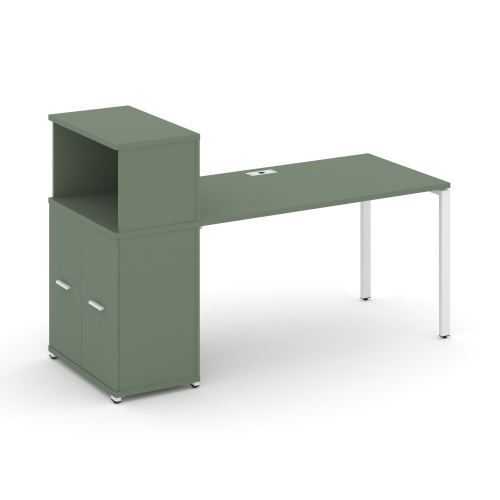 Стол офисный с опорным распашным шкафом Concept CN.SP-225 Стол офисный с опорным распашным шкафом Concept CN.SP-225