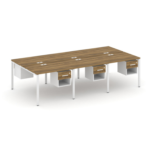 Бенч-система на 6 мест с подвесными тумбами Concept CN.DRS-157 фото 8 Бенч-система на 6 мест с подвесными тумбами Concept CN.DRS-157 фото 8