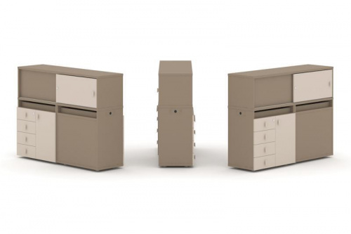 Тумба офисная (Набор №17.) Estetica ES.NB.2N-17 Тумба офисная (Набор №17.) Estetica ES.NB.2N-17