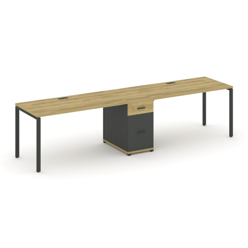 Бенч-система на 2 места с 1 опорной тумбой Concept CN.ORS-405 фото 4 Бенч-система на 2 места с 1 опорной тумбой Concept CN.ORS-405 фото 4