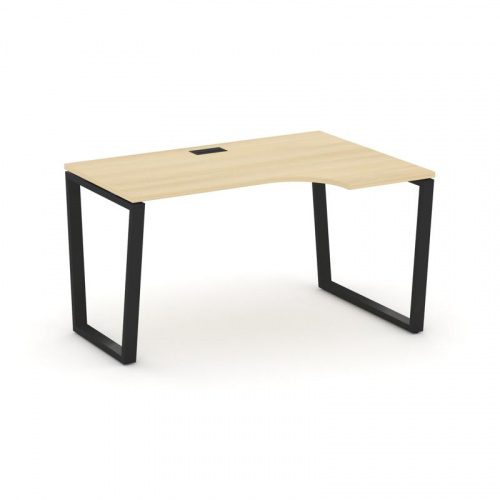 Style Project Стол рабочий эргоном. SN-6T2.SPA-022(R) Акация Лорка/Металл Антрацит/Заглушка Пластик фото 5 Style Project Стол рабочий эргоном. SN-6T2.SPA-022(R) Акация Лорка/Металл Антрацит/Заглушка Пластик фото 5