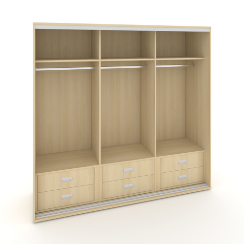 Корпус 3-х секционного шкафа низкого L=1769мм Maris SH.K3-2.2 K4 Корпус 3-х секционного шкафа низкого L=1769мм Maris SH.K3-2.2 K4