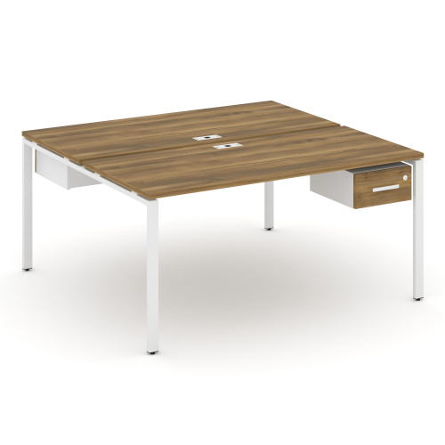 Бенч-система на 2 места с подвесными тумбами Concept CN.DRS-112 фото 8