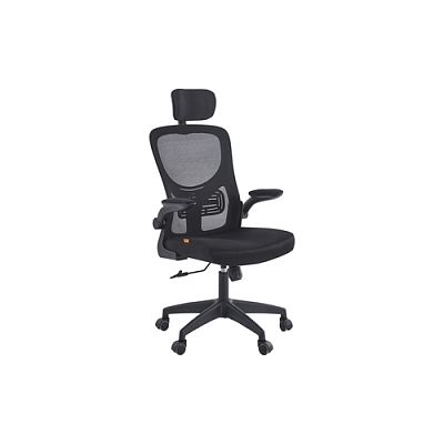 Кресло офисное Chairman CH633 (Чёрный пластик) (Сетка/Ткань)