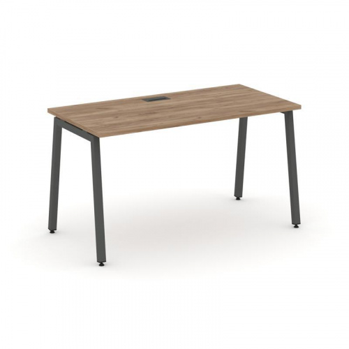 Style Project Стол письменный SN-4A.SP-004 Дуб Табак/Металл Белый 1580*600*750 фото 22