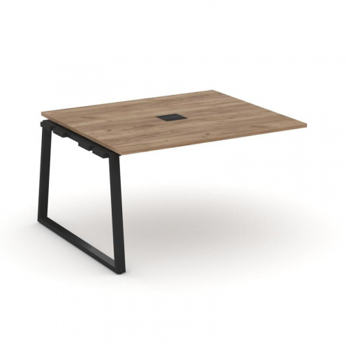 Style Project Проходной наб. элем. перег. стола SN-6T1.NSPRG-032 Акация Лорка/Металл Антрацит/Заглуш фото 4