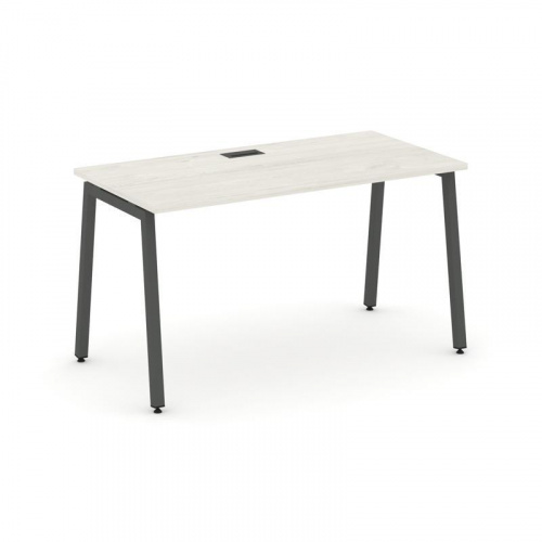 Style Project Стол письменный SN-4A.SP-004 Дуб Табак/Металл Белый 1580*600*750 фото 24